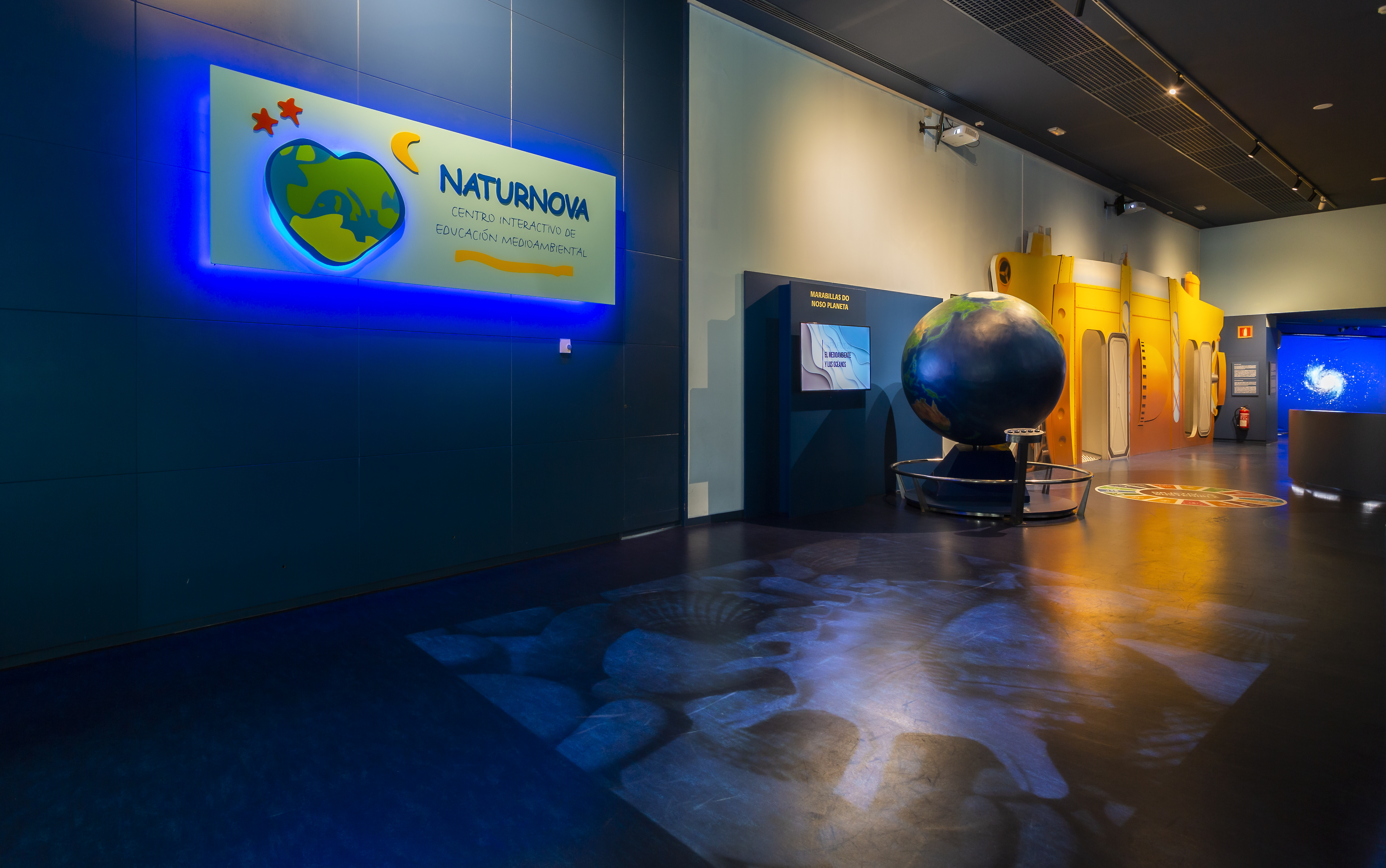 Mes do Medio Ambiente en Naturnova, o centro interactivo de educación ambiental de Afundación